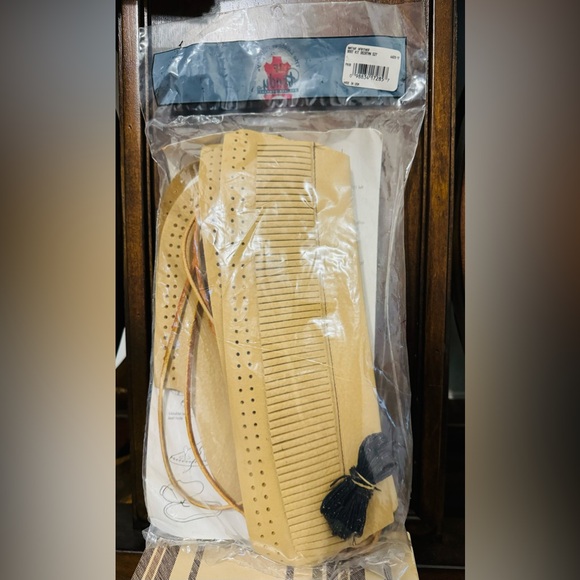 NEW Tandy The Leather Factory Native Heritage Fringe Boot Kit. - Picture 2 of 2
